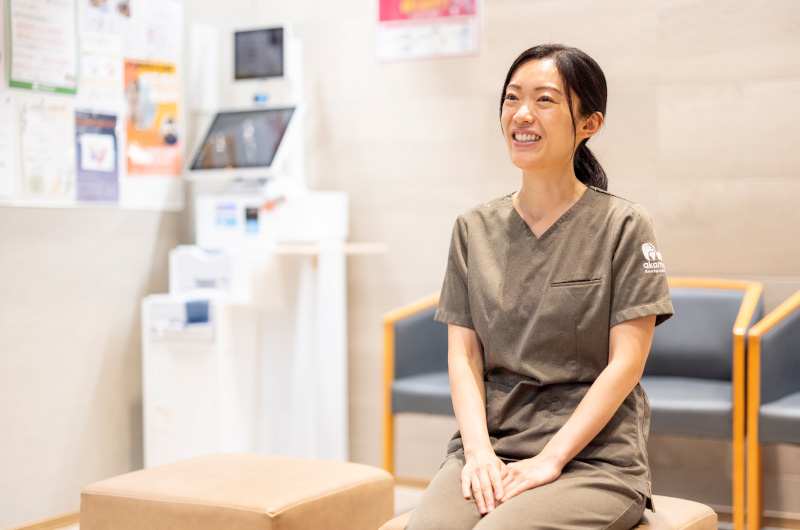 一般歯科で勤務されていた時から、小児歯科を多く担当されていたのですか？